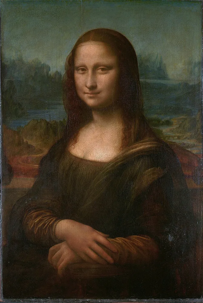 The Mona Lisa by Leonardo da Vinci