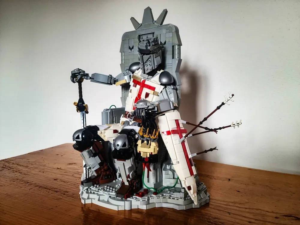 LEGO Templar MOC by the Beuret brothers