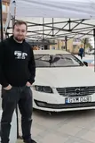 1 david gustafsson posing infront of his volvo v70 moc close up David Gustafsson