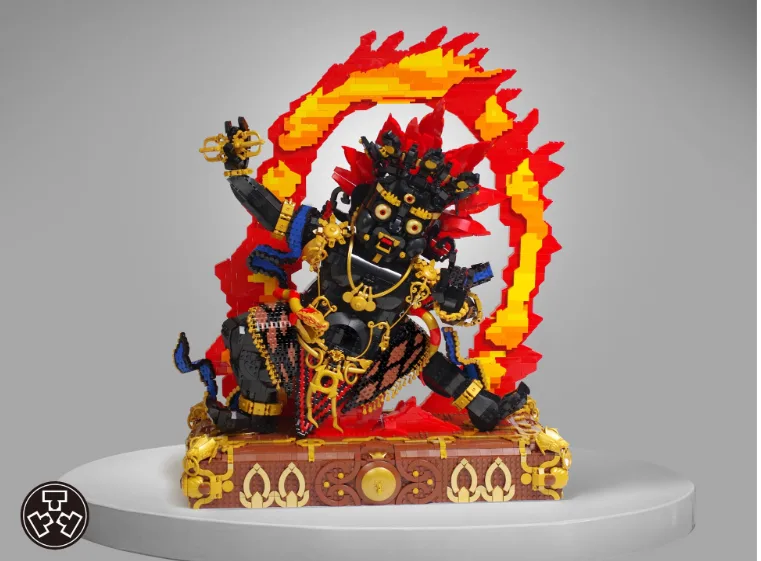 Vajrapani - LEGO MOC by Dicken Liu