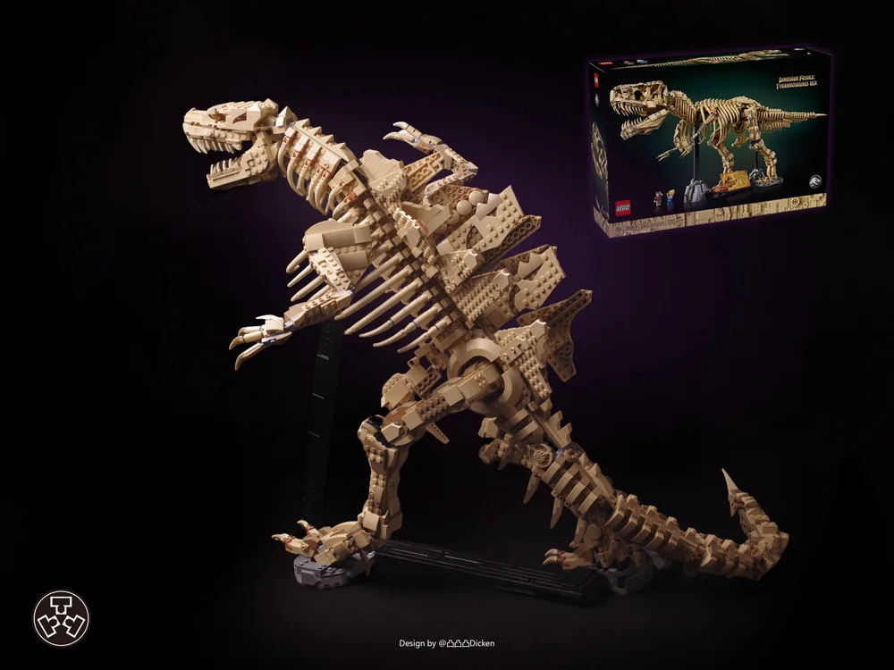 Godzilla - LEGO ALT Build by Dicken Liu