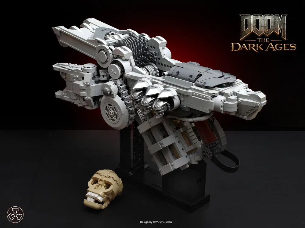 Skull Crusher (Doom: Dark Age) - LEGO MOC by Dicken Liu