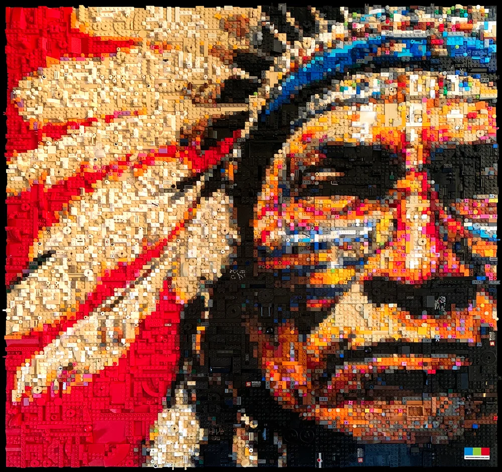 Grand Chief: LEGO pixel art by Grégory