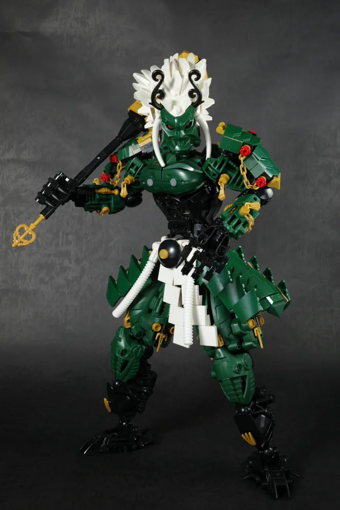 Oni Bonecrusher LEGO MOC by artist Haru Bonks