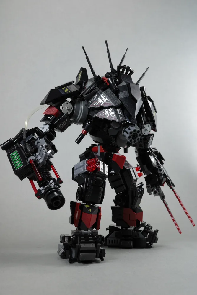 Thunder Fury (Exo-Force) LEGO MOC by artist Haru Bonks