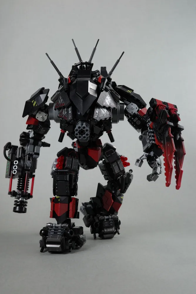 Thunder Fury (Exo-Force) LEGO MOC by artist Haru Bonks