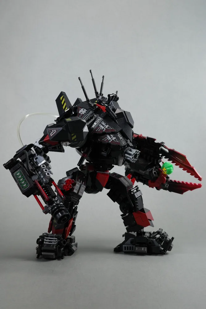 Thunder Fury (Exo-Force) LEGO MOC by artist Haru Bonks