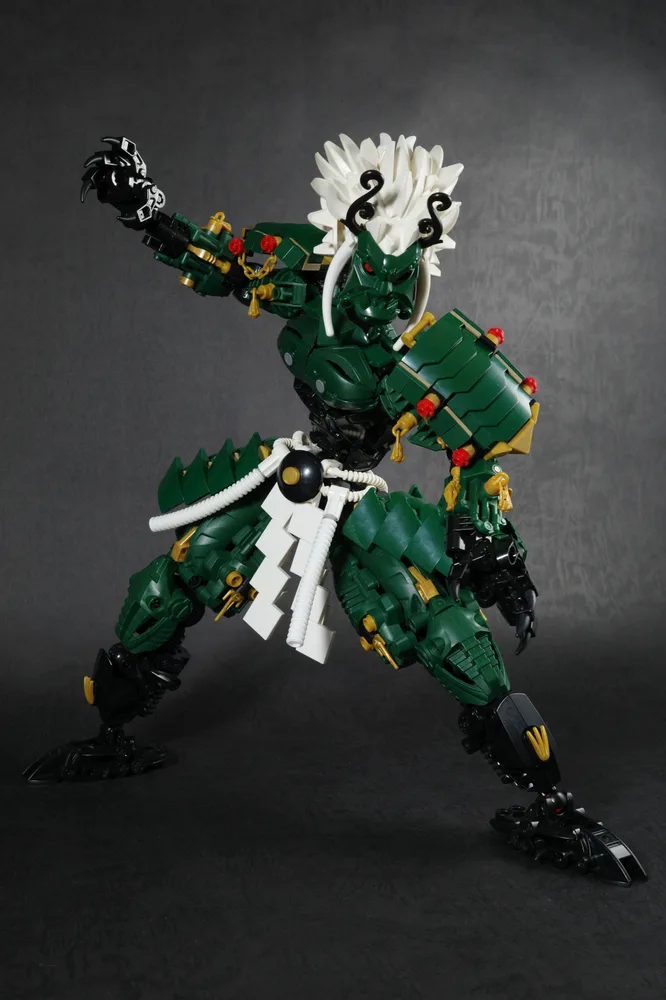 Oni Bonecrusher LEGO MOC by artist Haru Bonks