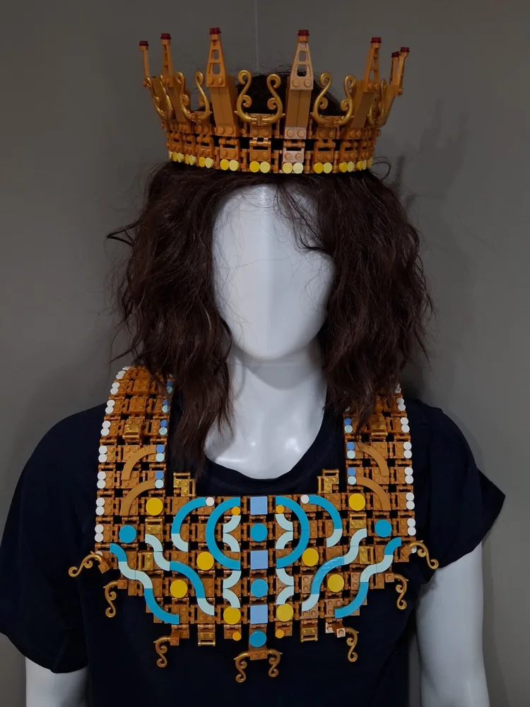 LEGO Royalty Outfit MOC by artist Michael Dimitri Samman 