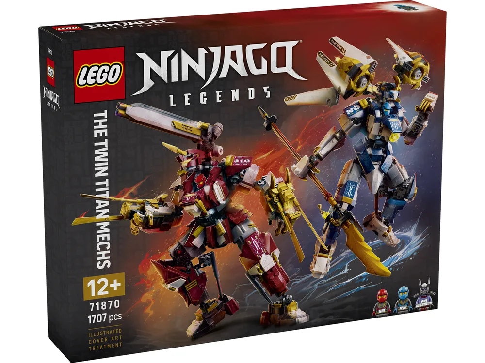 Lego The Twin Titan Mechs 71870