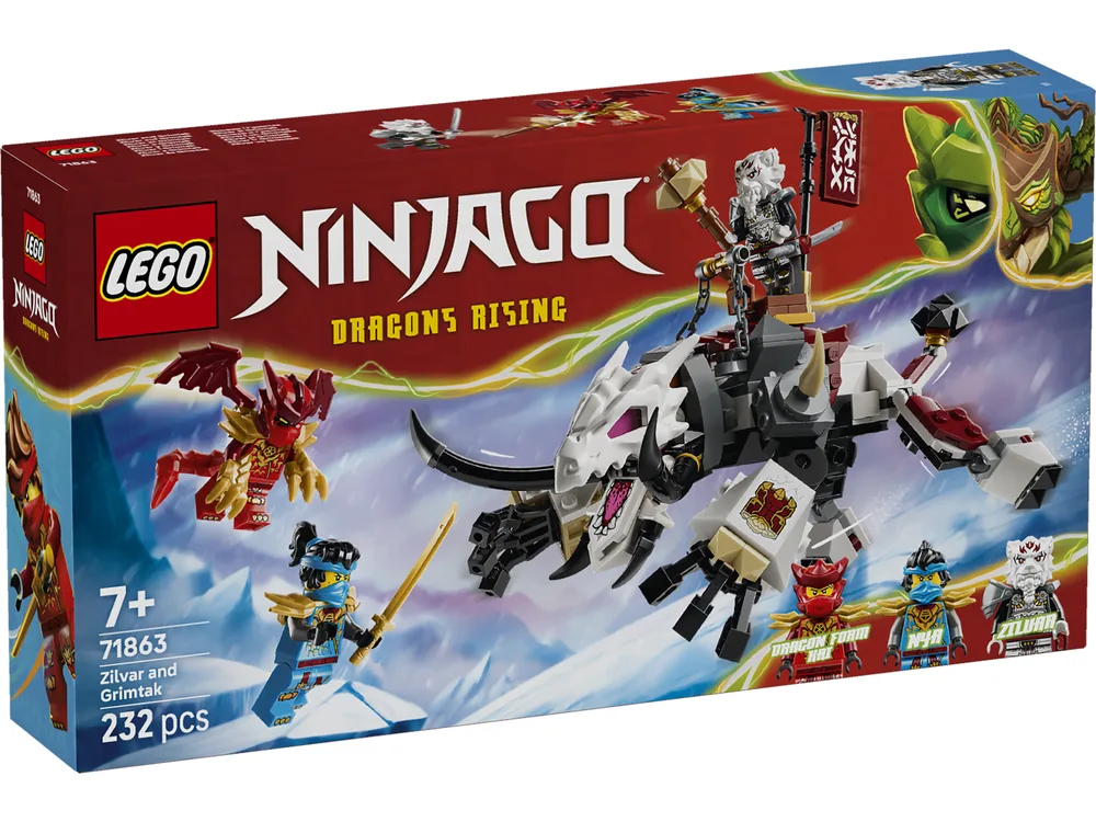 Lego Zane's Ice Dragon Battle 71865