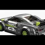 Mould King 911 GTZ R5 27116 rear-side view.