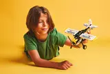 Child playing with Lego 42198-1.