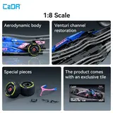 CaDA Alpine F1 detailed components and exclusive tile.