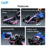 CaDA Alpine F1 model functions.