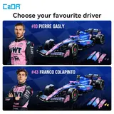 CaDA Alpine F1 driver options.