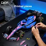 CaDA Alpine F1 printed pieces.