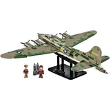 B-17F 5749 model with figures.