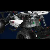 Mould King Buggy internal electronics.