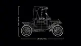 Lego Ford Model T 11376-1 dimensions.