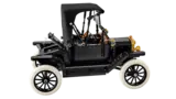 Lego Ford Model T 11376-1 side view, roof up.