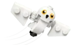 Close-up Hedwig Lego.
