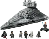 Lego Star Destroyer 75394-1 with minifigures.