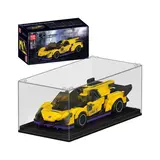 Mould King Lambo Veneno Hypercar 27053 with box and display case.