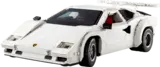 Front 3/4 view of the Lego Countach model.