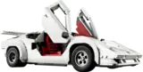 Lego Countach with open scissor doors.