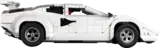 Side profile of the Lego Countach.