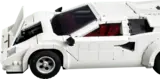 Lego Countach with frunk slightly open.