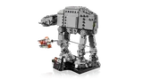 Side view of AT-AT model.