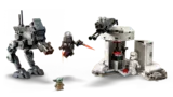 Lego AT-RT action scene.