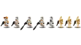 Complete minifigure collection.