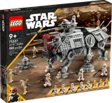 Box front with AT-TE Walker and minifigures.