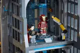 Tony Stark's lab interior.