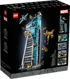 LEGO Avengers Tower 76269 box back.