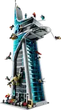 Angled view of Avengers Tower.