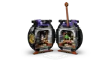 Open cauldron interior view.