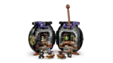 Open cauldron with minifigures.