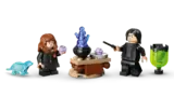 Minifigures and potion accessories.