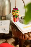 Colorful Lantern in home decor.