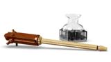 LEGO quill and inkwell.