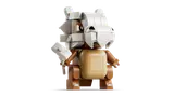 Close-up of LEGO Cubone.