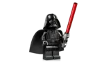 Darth Vader minifigure close-up.