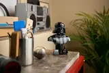 Darth Vader Bust on a shelf.