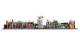 Linear display of Diagon Alley model.