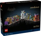 Front box art of Diagon Alley model.