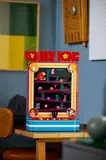 Donkey Kong Arcade as decor.